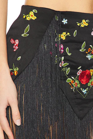 Lara Skirt in Black | Revolve Clothing (Global)
