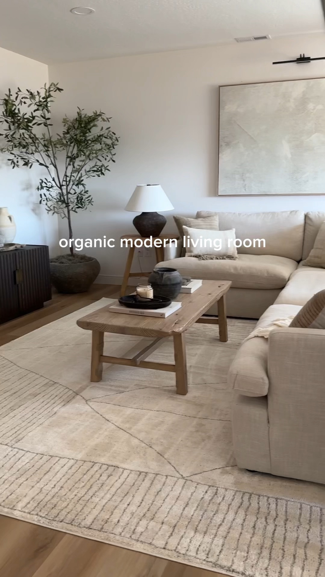 Organic modern living room vibes ✨
•
•
•
#organicmodern #livingroomdecor #neutraldecor #earthydecor #organicdecor #neutrallivingroom #neutralhome 

#LTKVideo #LTKHome
