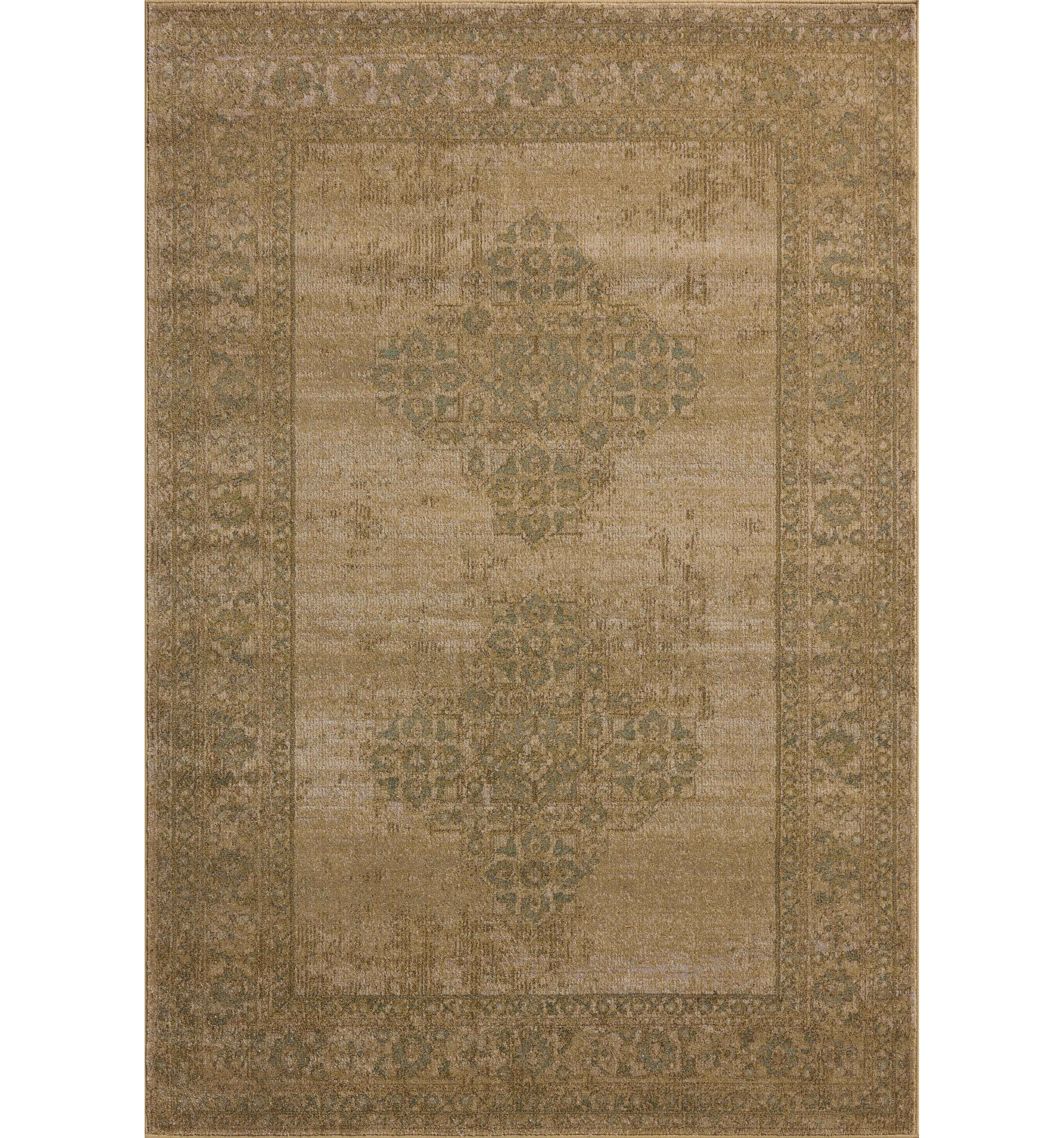 Magnolia Home by Joanna Gaines x Loloi Mona Antique / Spa Area Rug | Wayfair North America