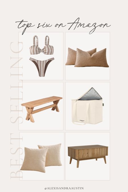This week’s top six best selling items on Amazon!

Home finds, best sellers, found it on Amazon, furniture favorites, looks for less, affordable finds, pool faves, summer style, throw pillow, neutral home, aesthetic finds, pillow insert, spring refresh, living room refresh, bench faves, coffee table, style inspo, Amazon Prime, shop the look!

#LTKstyletip #LTKSeasonal #LTKhome