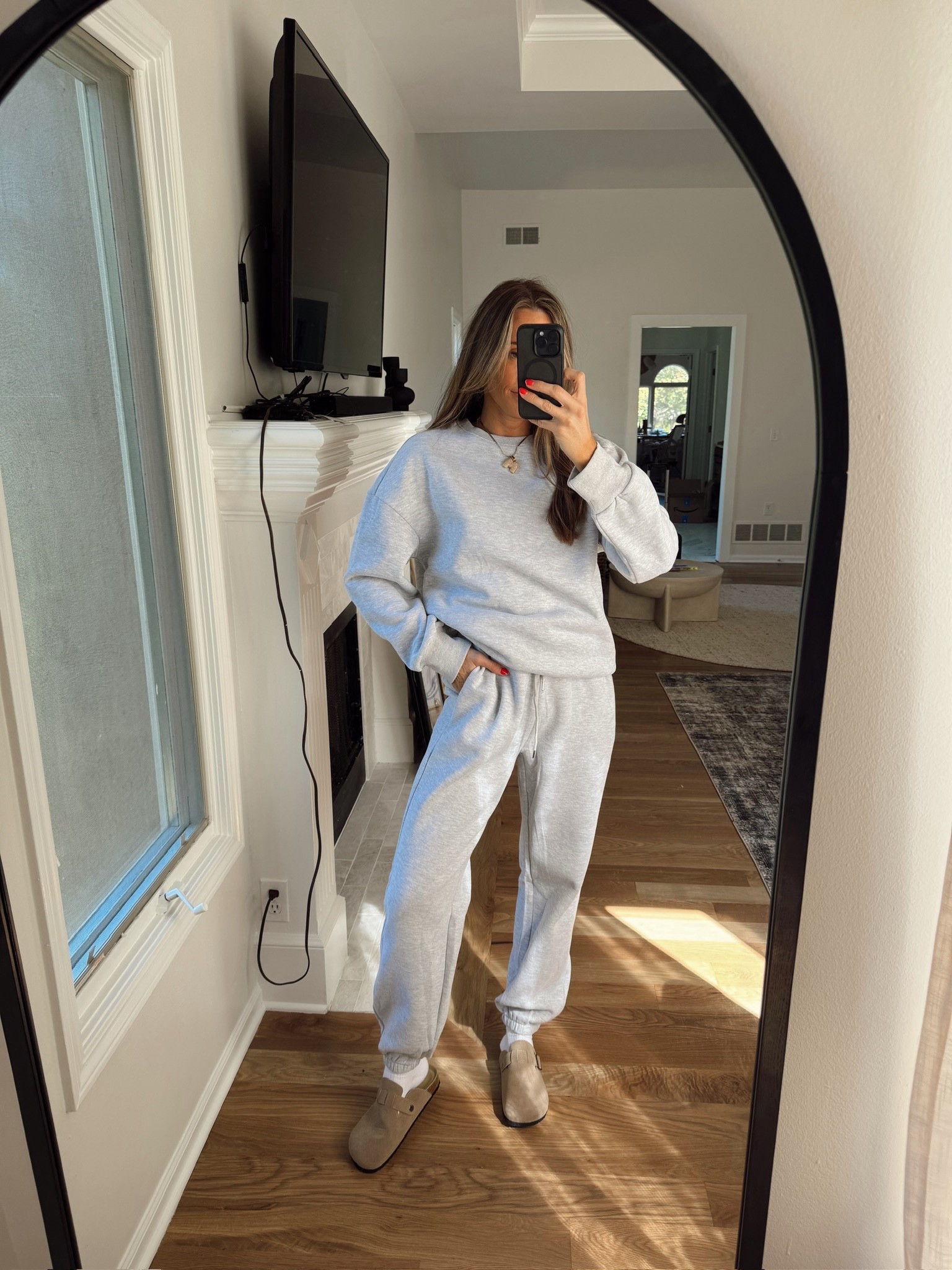 The best basic go to sweat set! so cozy + holds up well in wash! 

#LTKStyleTip #LTKFindsUnder50 #LTKSeasonal