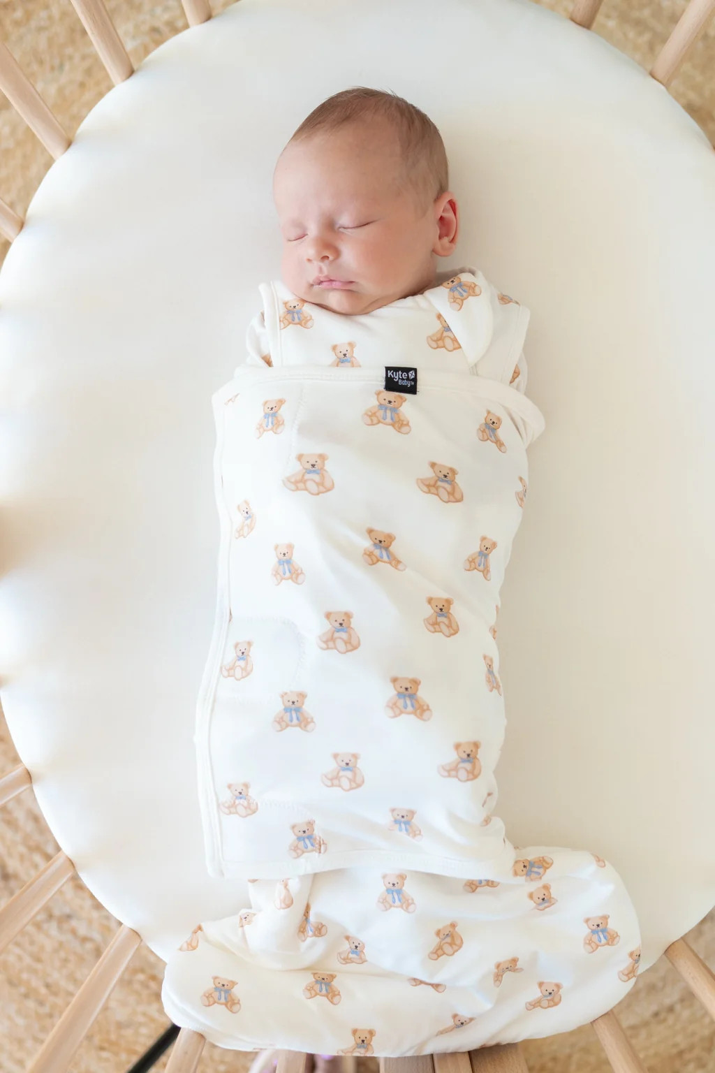 Sleep Bag Swaddler in Teddy Bear 1.0 | Kyte Baby