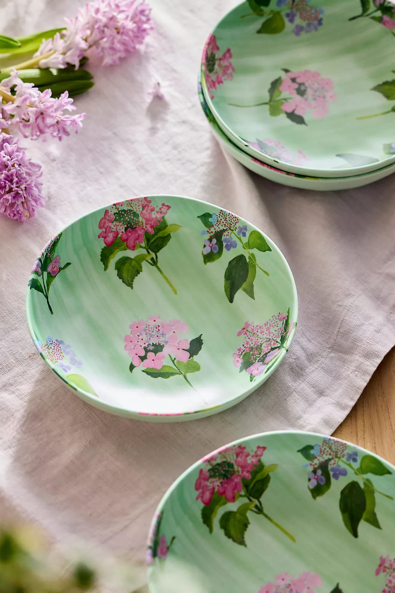 Floral Melamine Bowls, Set of 4 | Anthropologie (US)
