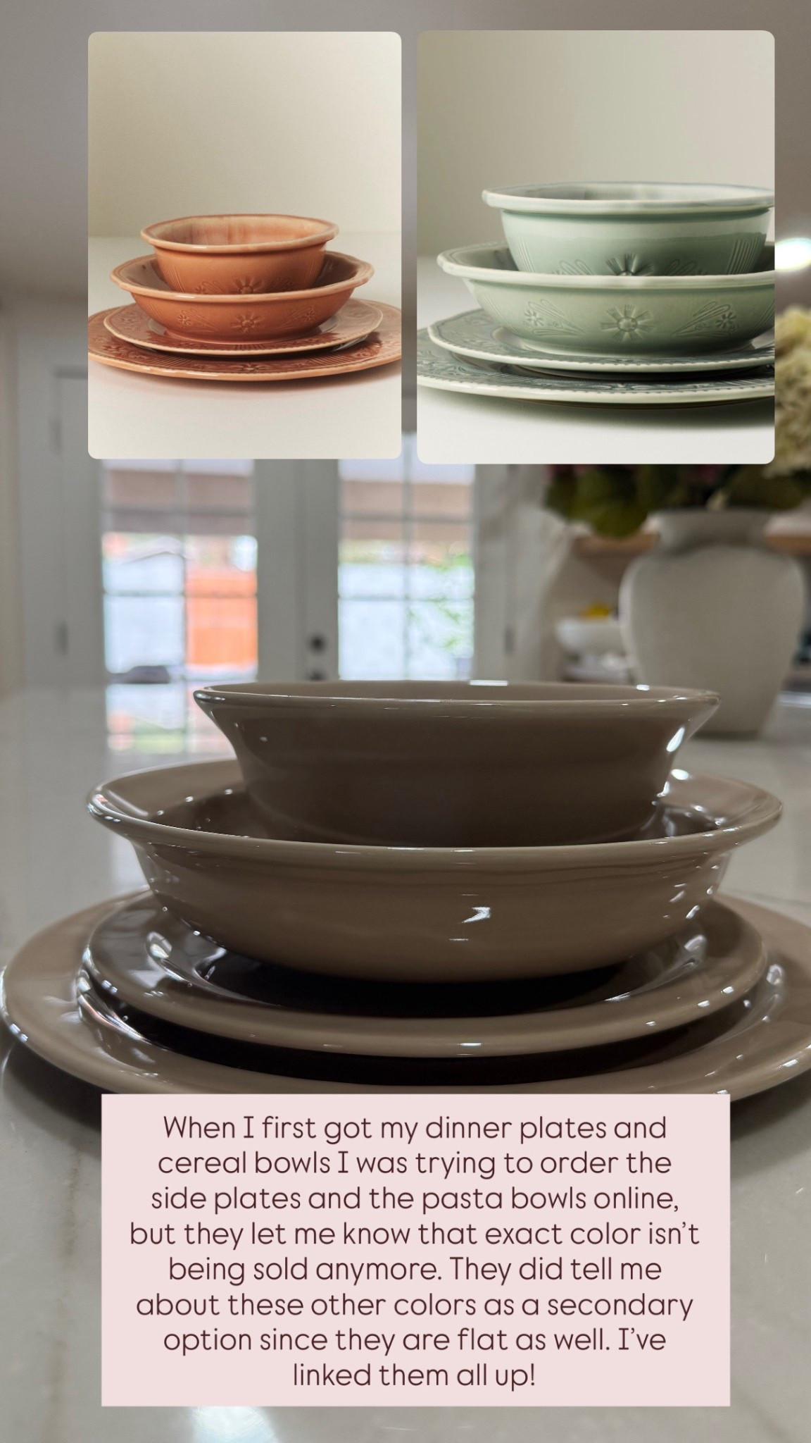 New plates! @Anthropologie 

#LTKfoodie #LTKHome #LTKvlog