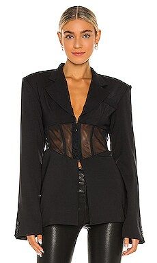 Corset Blazer
                    
                    DANIELLE GUIZIO | Revolve Clothing (Global)