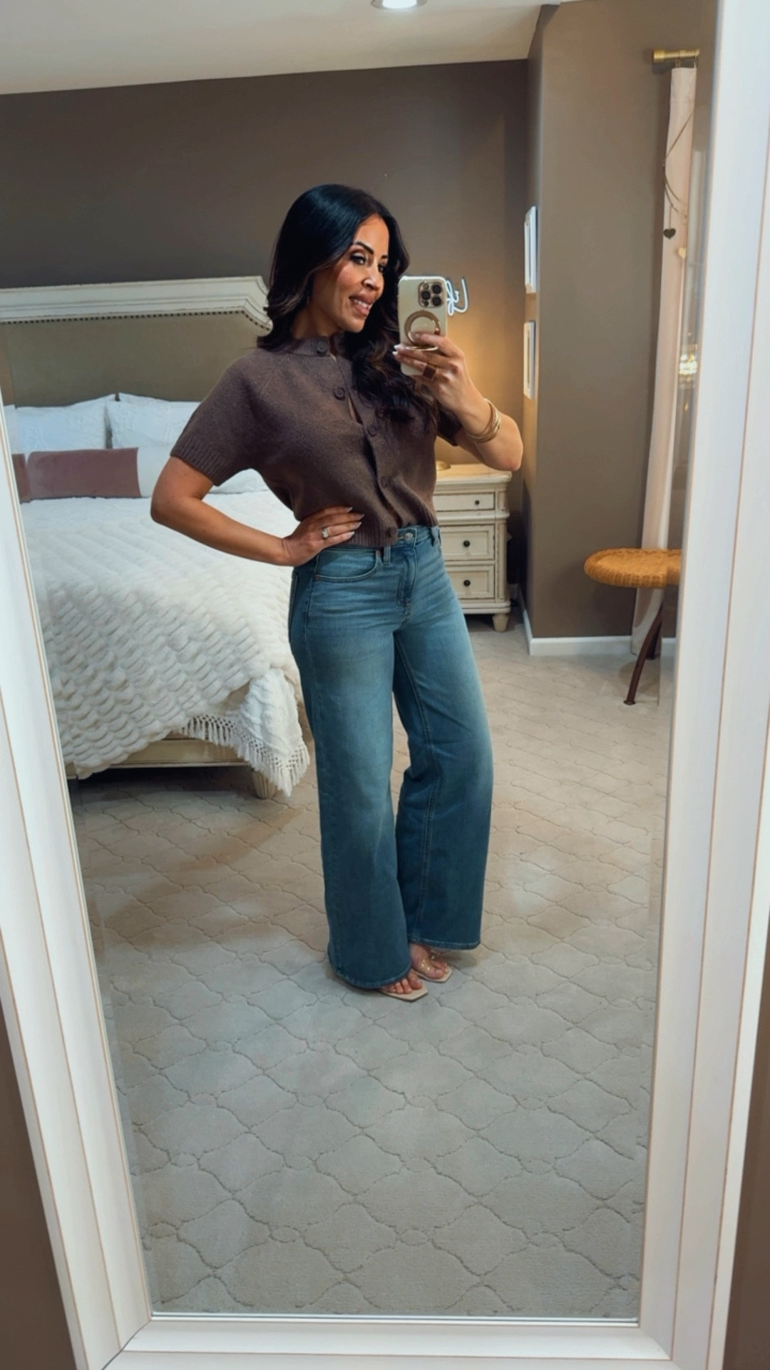 Last day to save 30%! I got these jeans for under $20!!! Hurry. Wearing a size 6. Grab the cute fuzzy sweater too!
🧸🧸🧸🧸🧸🧸🧸🧸🧸🧸
#target #targetstyle #mytargetstyle

#LTKOver40 #LTKFindsUnder50 #LTKStyleTip