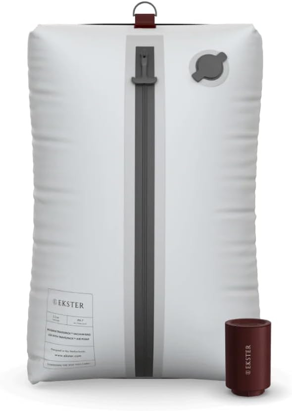 Ekster Vacuum Travel Kit - Odor & Waterproof Anti-Rip Nylon Compression Storage and Organization ... | Amazon (US)