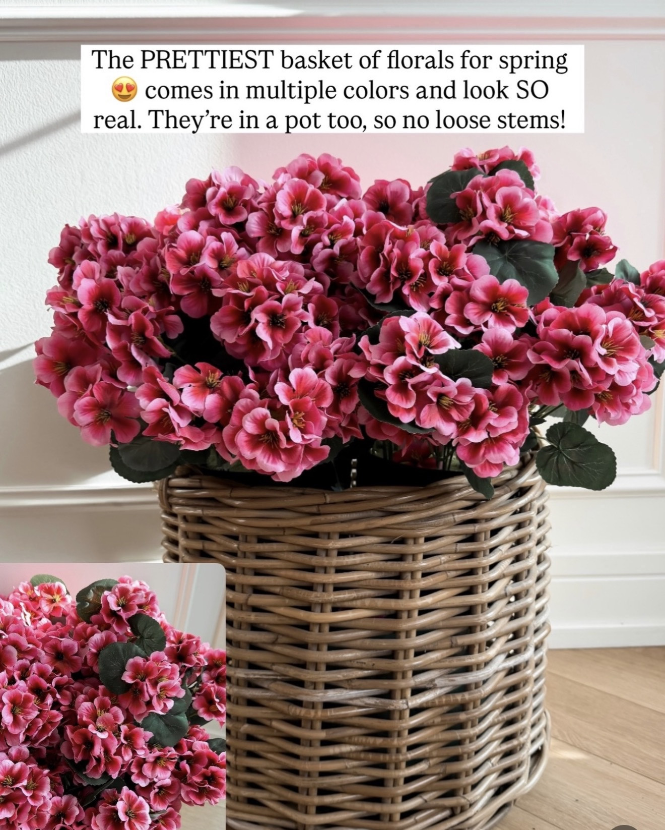 These do not come as separate stems, but are pre-potted so you can just drop in a planter and go!! 

#LTKHome #LTKSaleAlert #LTKSeasonal