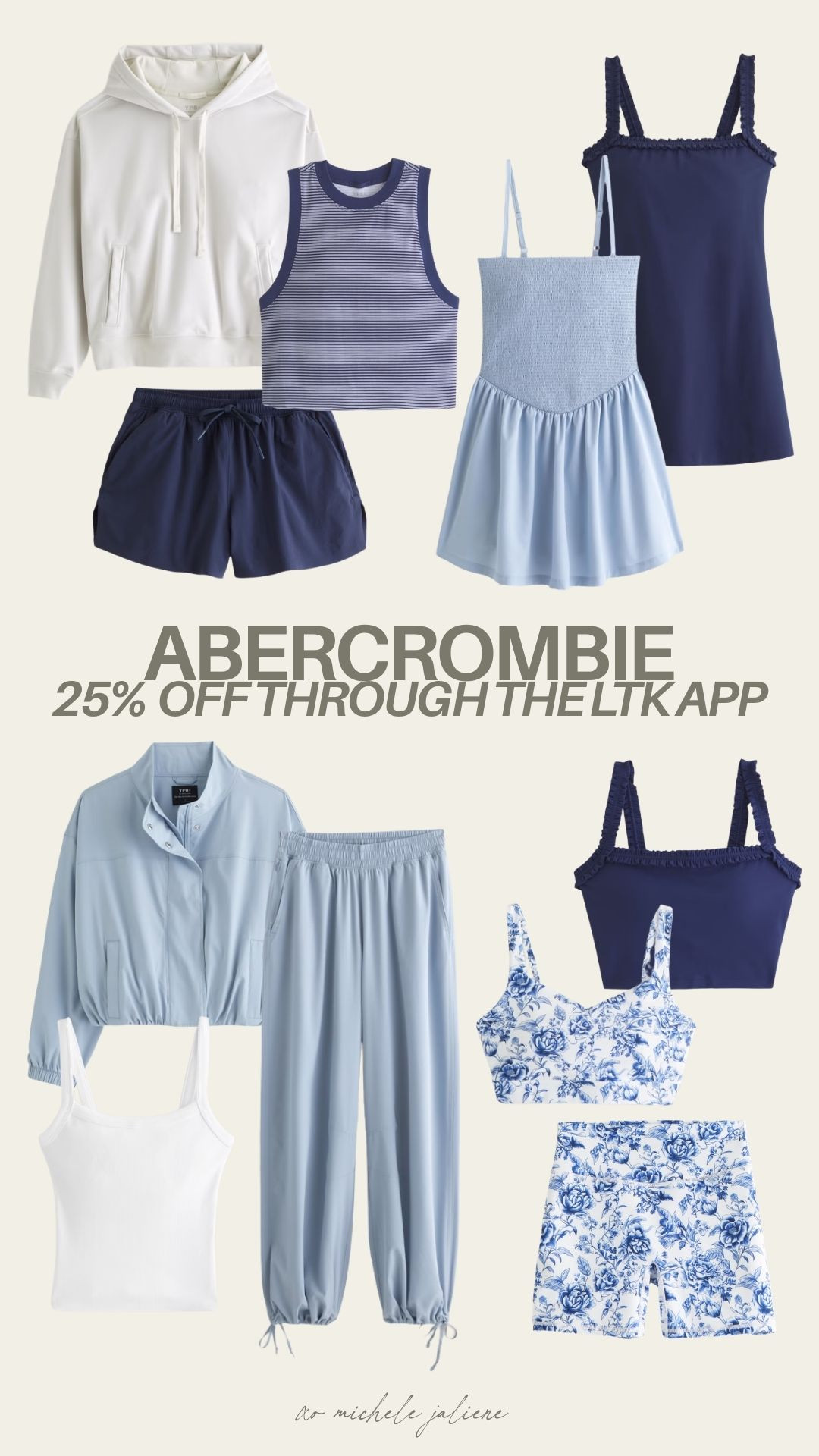 25% off everything from abercrombie exclusively through the LTK app 🤍 

ltk spring sale, sale alert, summer fashion, spring fashion, vacation outfit, casual outfit, new arrivals, michele jaliene 

 #LTKSpringSale #LTKSeasonal #LTKSaleAlert