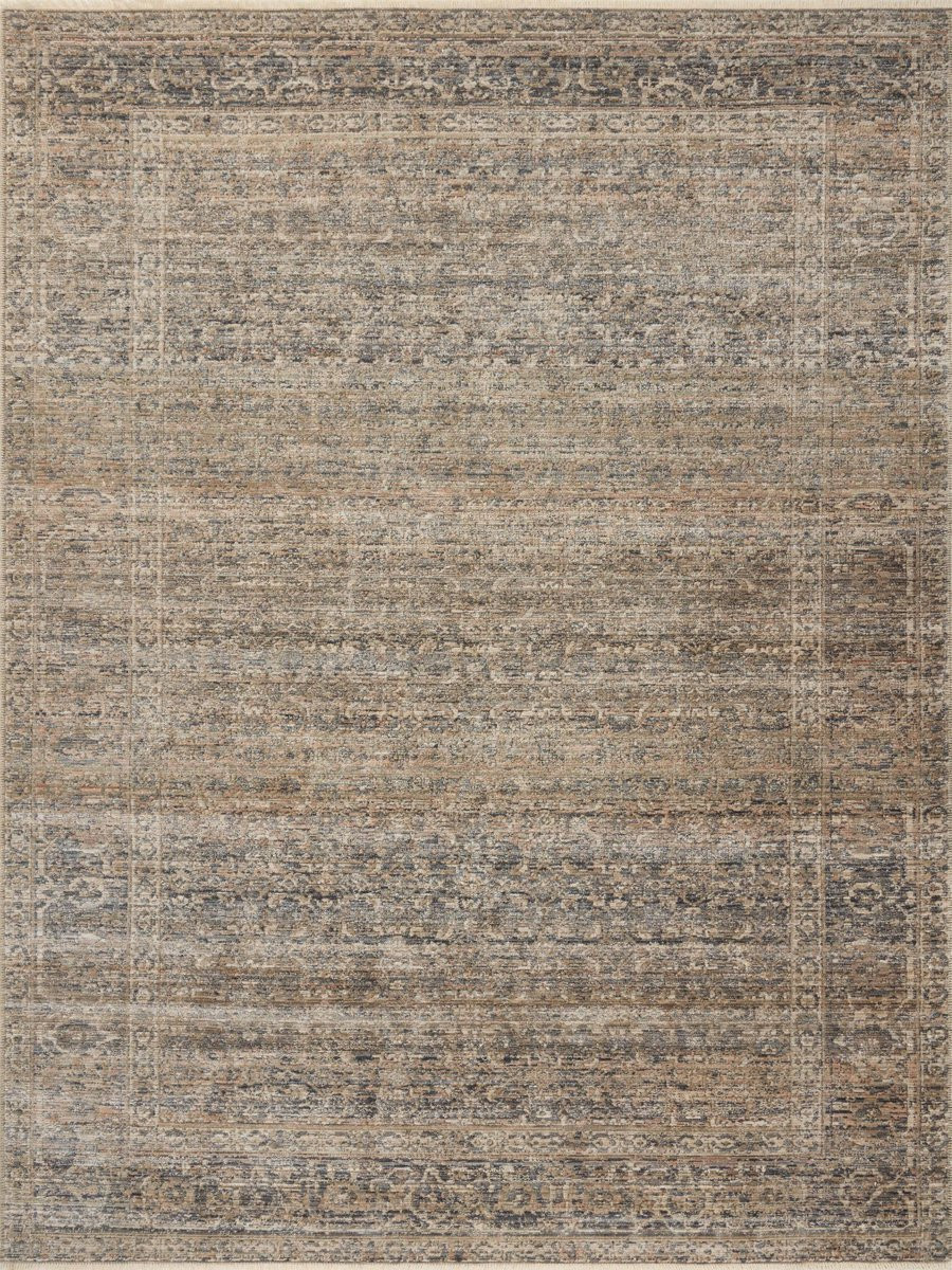 Molly MOL-04 Navy/Blush Area Rug | Rugs Direct