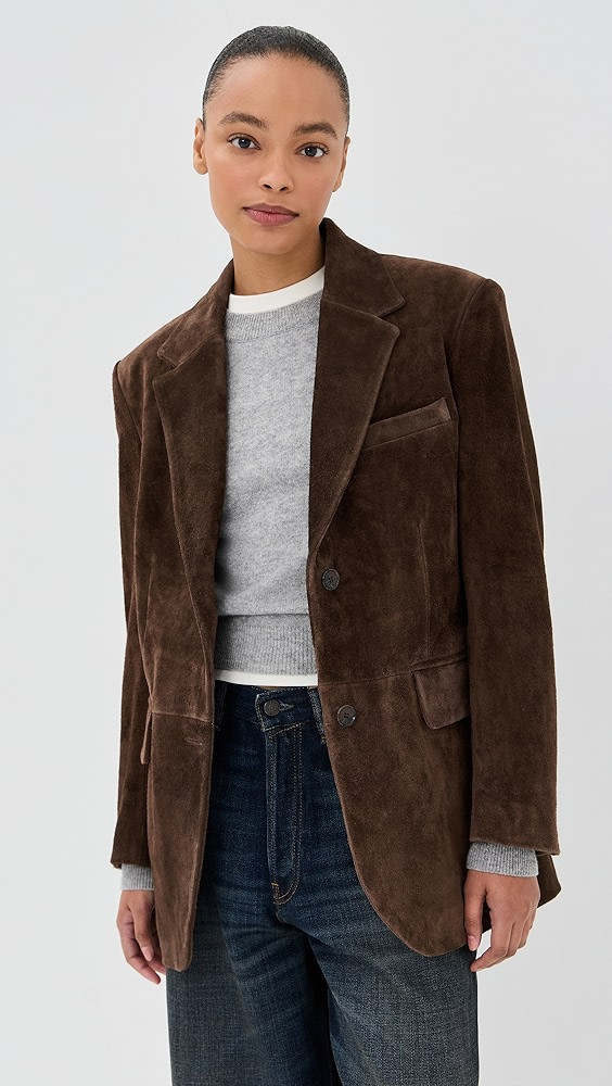 Benny Gritty Suede Blazer | Shopbop