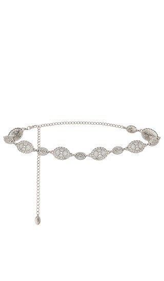 Concho Belt in Silver | Revolve Clothing (Global)