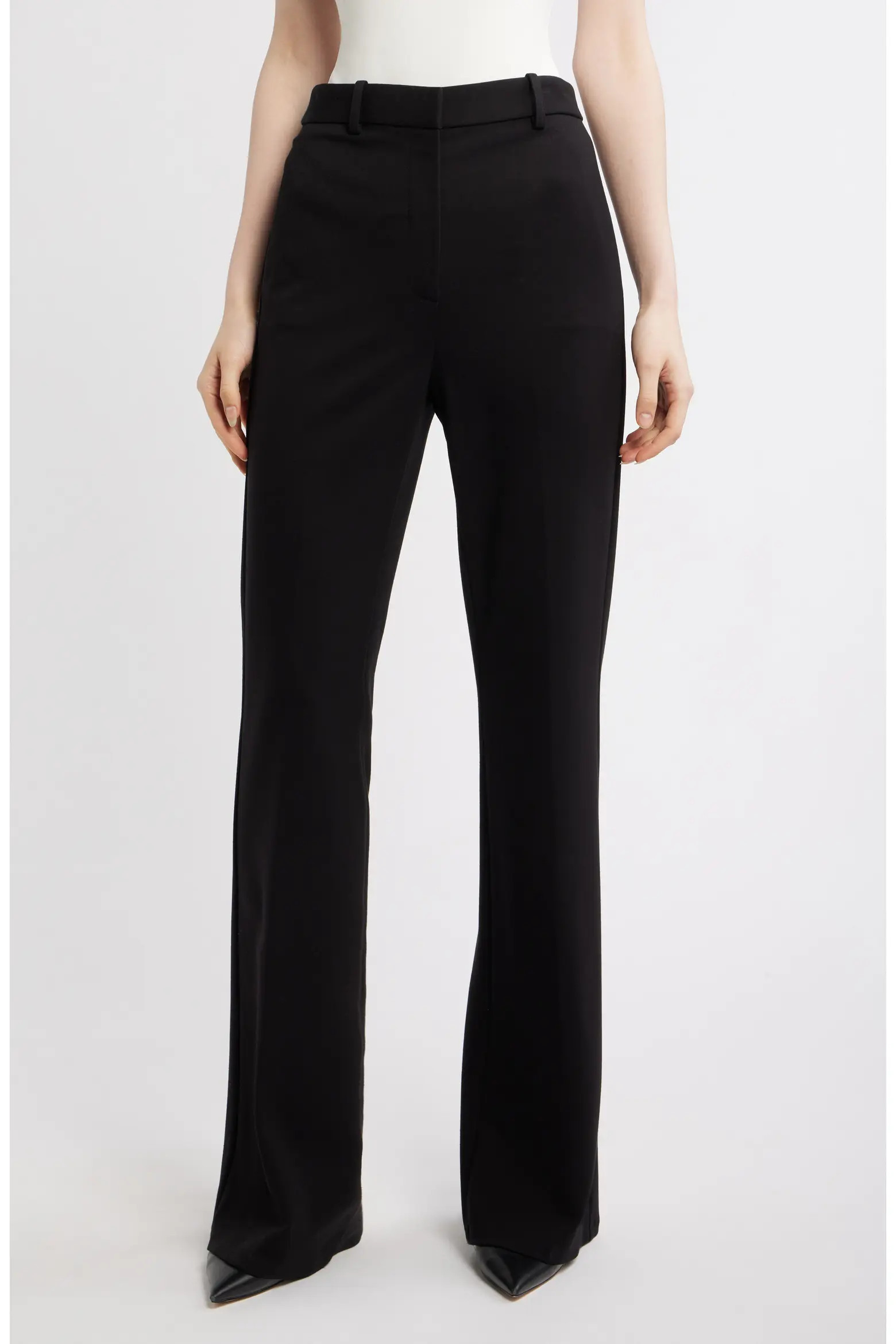 Demetria High Waist Flare Leg Pants (Women) | Nordstrom | Nordstrom