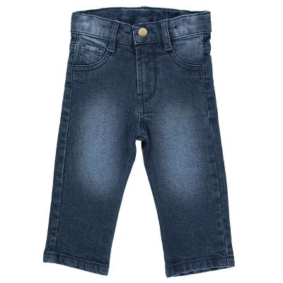 RuggedButts Infant Medium Wash Denim Jeans - Blue, 12-18 Months | Target