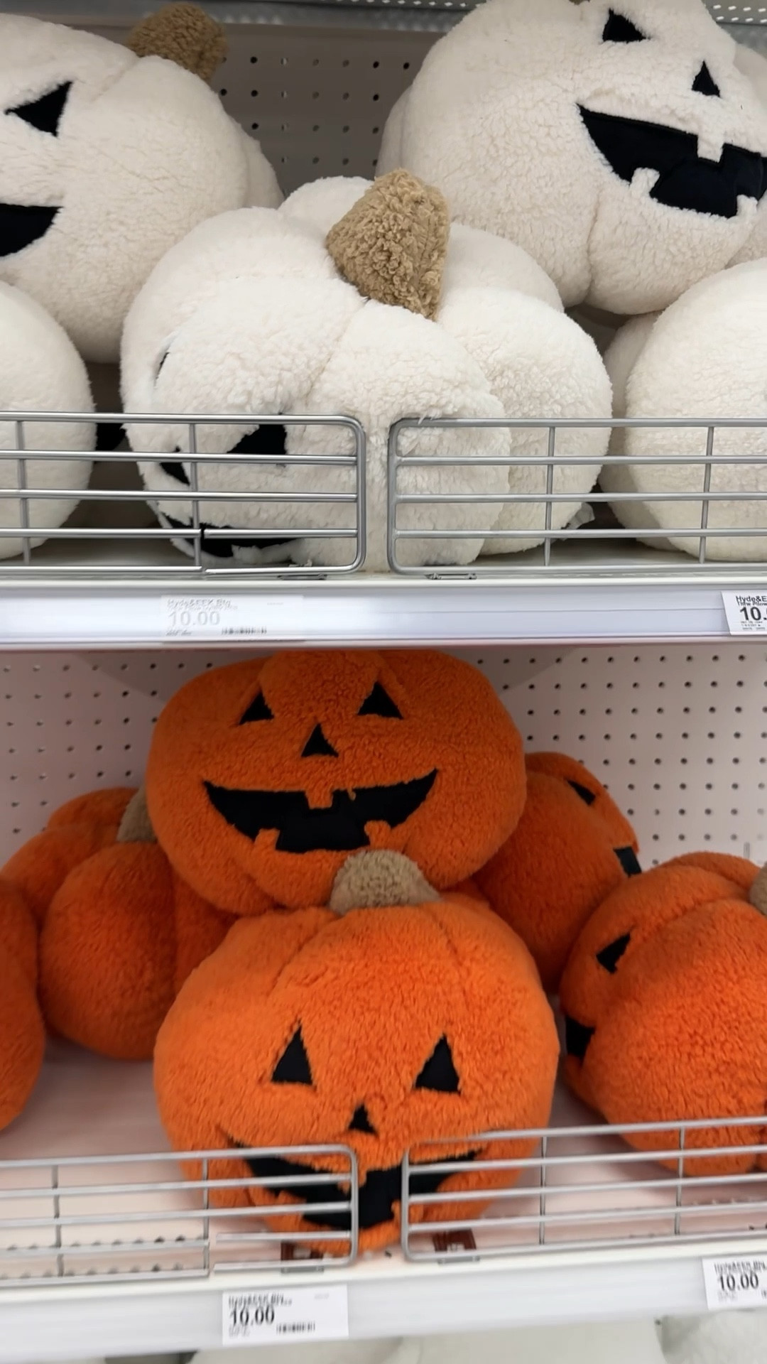 $10 Halloween pillows are out 🎃👻 so fun for a kids bed or a entry bench 

#LTKSeasonal #LTKVideo #LTKHome