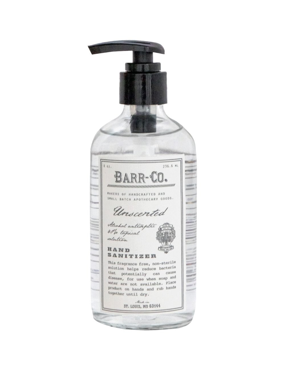 Barr-Co. Unscented Hand Sanitizer | McGee & Co.