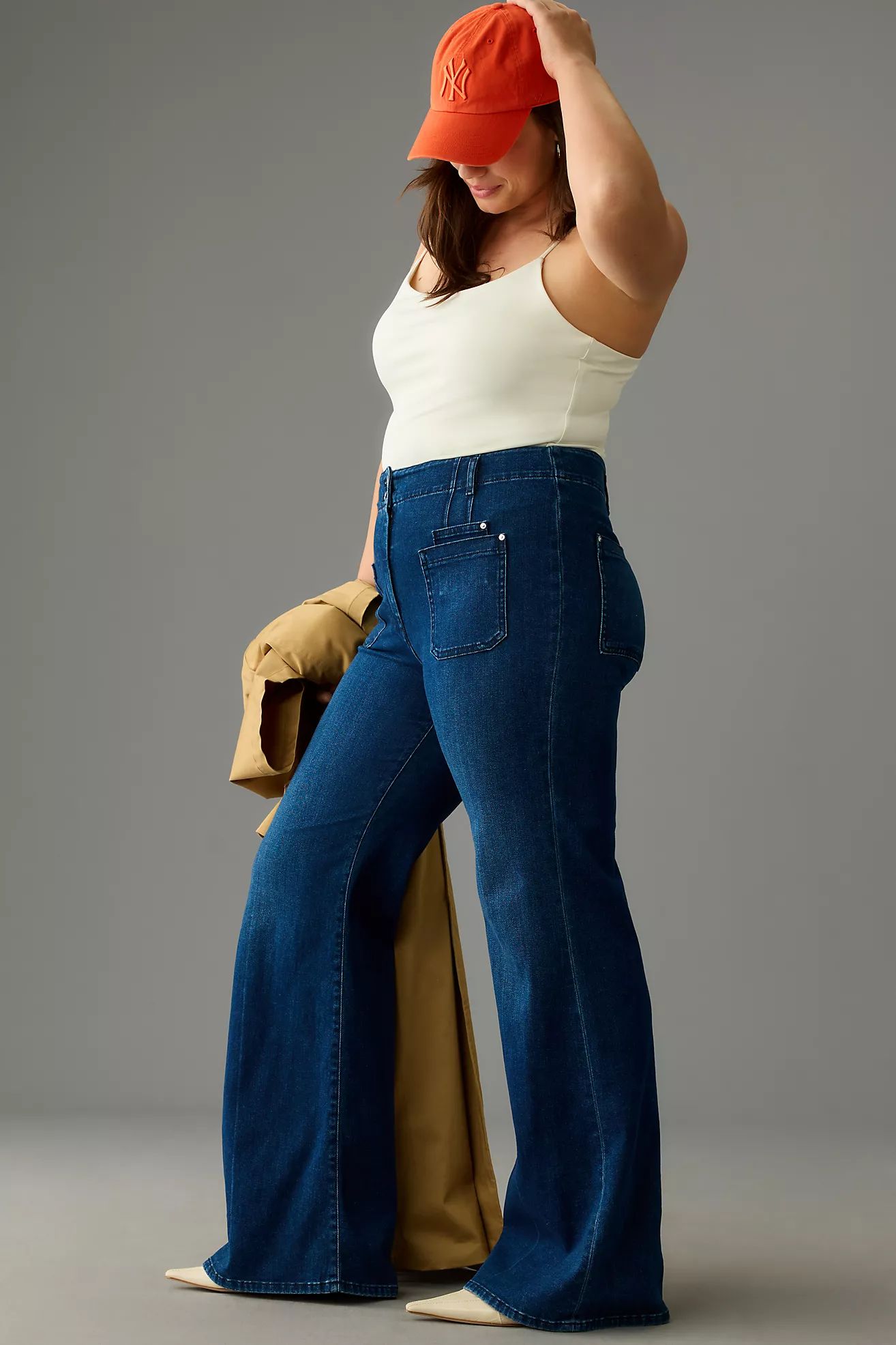 Maeve Junie High-Rise Wide-Leg Jeans | Anthropologie (US)