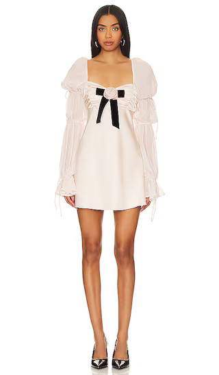 Jillian Mini Dress in Pink | Revolve Clothing (Global)