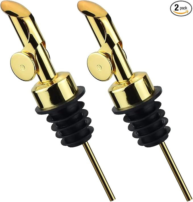 Pafusen 2 Pack Auto Flip Olive Oil Dispenser, Liquor Pour Spout, Oil Dispenser for Kitchen, Easil... | Amazon (US)