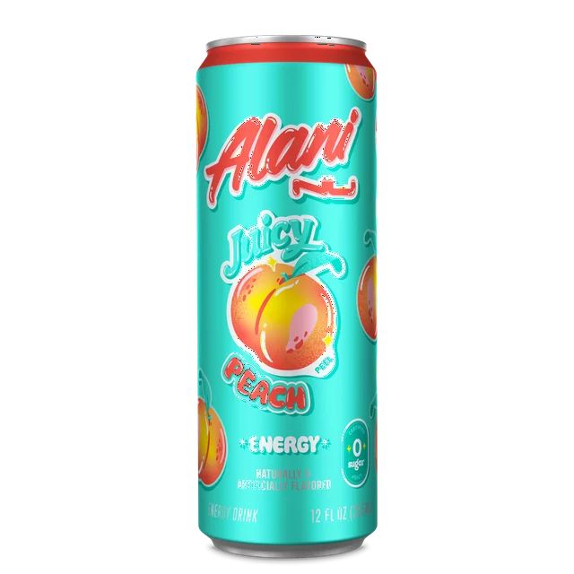 Alani Nu Sugar-Free Energy Drink, Juicy Peach, 12 fl oz | Walmart (US)