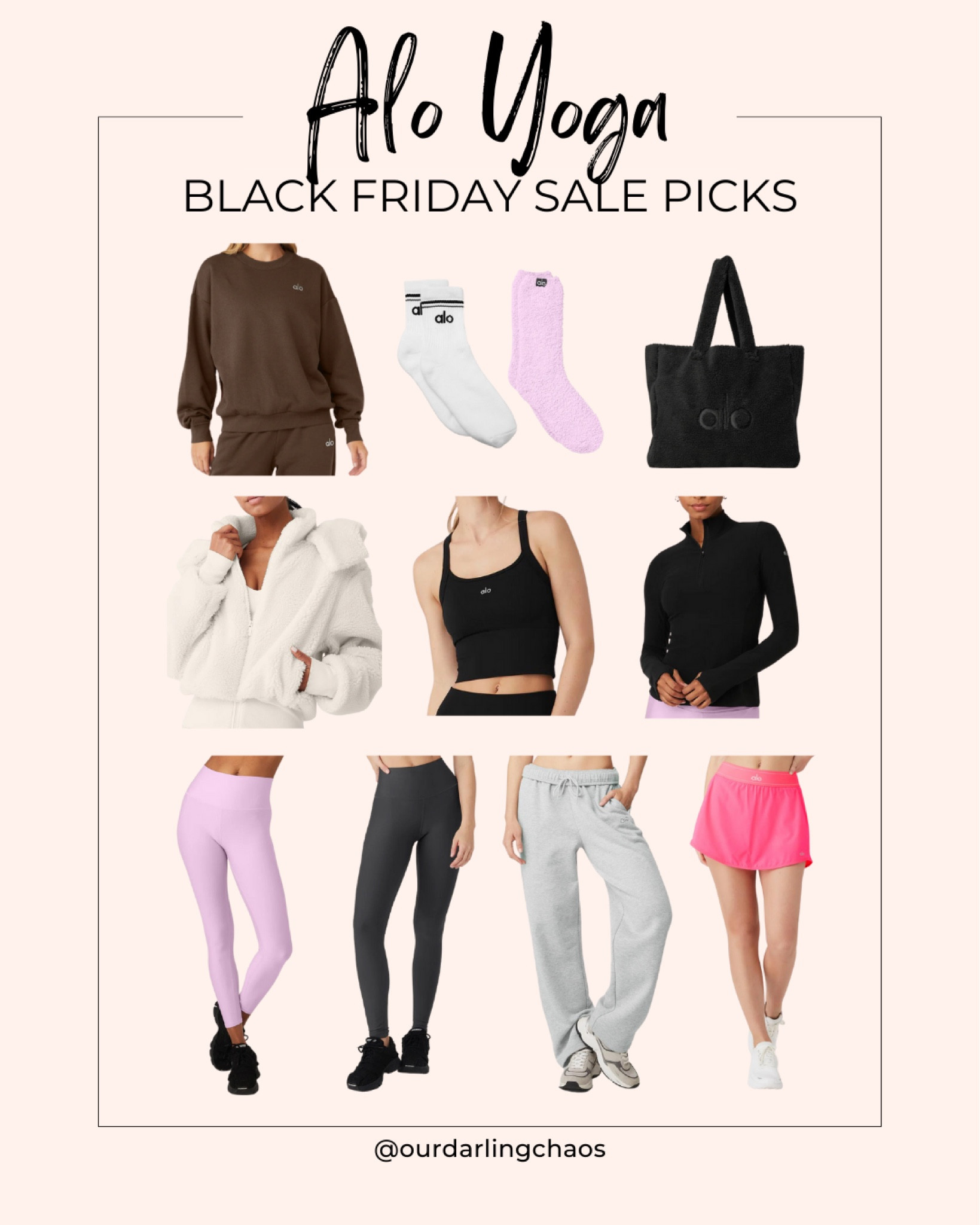 Love love love Alo for the best workout wear! Here are my sale picks for their Black Friday sale! 🖤
Love their leggings and sweatshirts! They are so comfy and cozy for the holiday season!❄️

#LTKsalealert #LTKCyberWeek #LTKstyletip