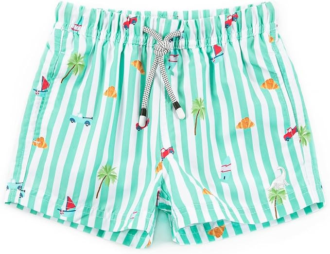 SURF CUZ Surfcuz Little Boys Swim Trunks UPF 50+ Toddler Beach Shorts Swimsuit Kids Quick Dry Swi... | Amazon (US)