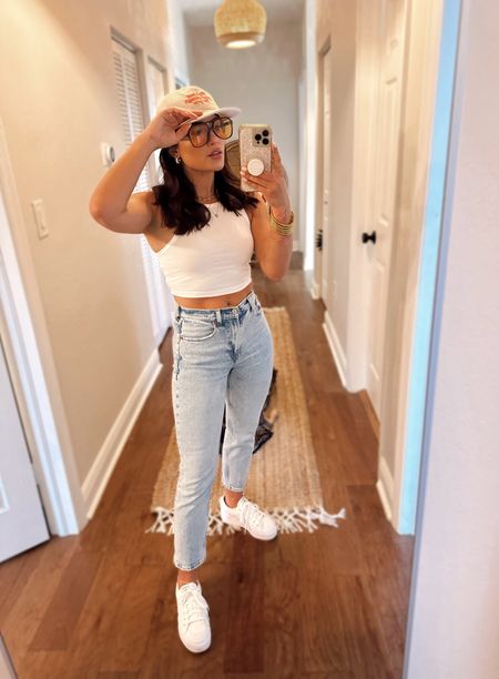 My favorite ankle jeans for today’s OOTD

crop jeans, Abercrombie, crop top, Amazon finds, trucker hat, spring style, concert outfit, casual, petite, spring outfit, jeans.

#LTKFestival #LTKSeasonal #LTKsalealert