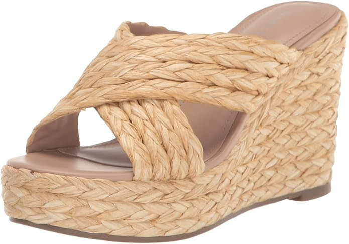 Marc Fisher Women's Lynn Wedge Sandal | Amazon (US)