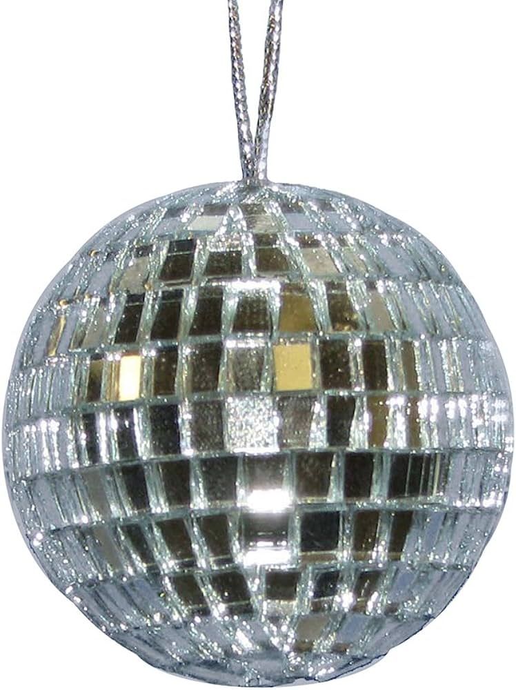 Kurt Adler 2 7/8" Glass Mirror Ball Ornaments, 6 Piece Set,Christmas | Amazon (US)