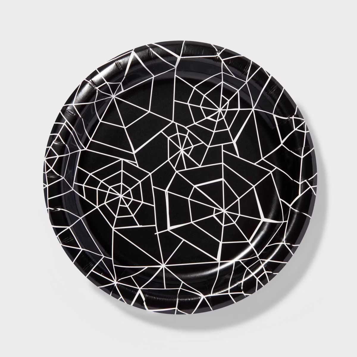 Spiderweb Pattern Halloween Disposable Snack Plates 6.75"x6.75" 20ct - Hyde & EEK! Boutique™ | Target