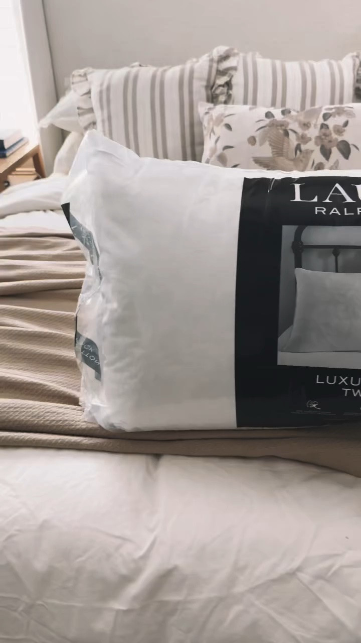Bedroom refresh in progress. New mattress, new bedding and new pillows! I’ve been using these Lauren by Ralph Lauren Luxury Cotton Pillow Two-Pack from Wayfair and it feels like a chic hotel bed at home. Soft, fluffy, supportive, and great for mixed sleepers! 

With these new upgrades and the great suggestions from all of you, I have been sleeping so much bette and I’m getting at least 6 -7 hours a night! What a relief and blessing!!

You can find them in stories! 

#laurenbyralphlauren #downliteonwayfair #wayfair #pillows #downlitebedding