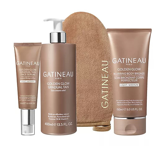 Gatineau Golden Glow Bronze & Blur 3 Piece Collection - QVC UK | QVC UK