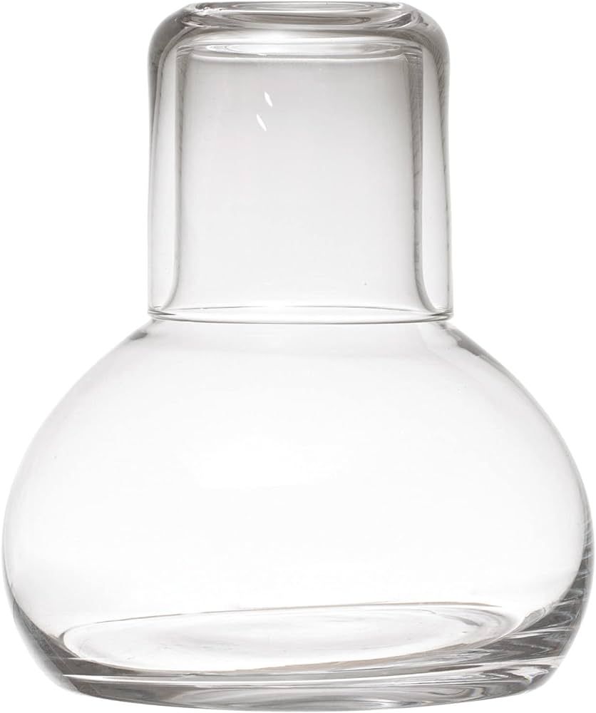 Bloomingville 8 oz. Glass Carafe, Clear | Amazon (US)