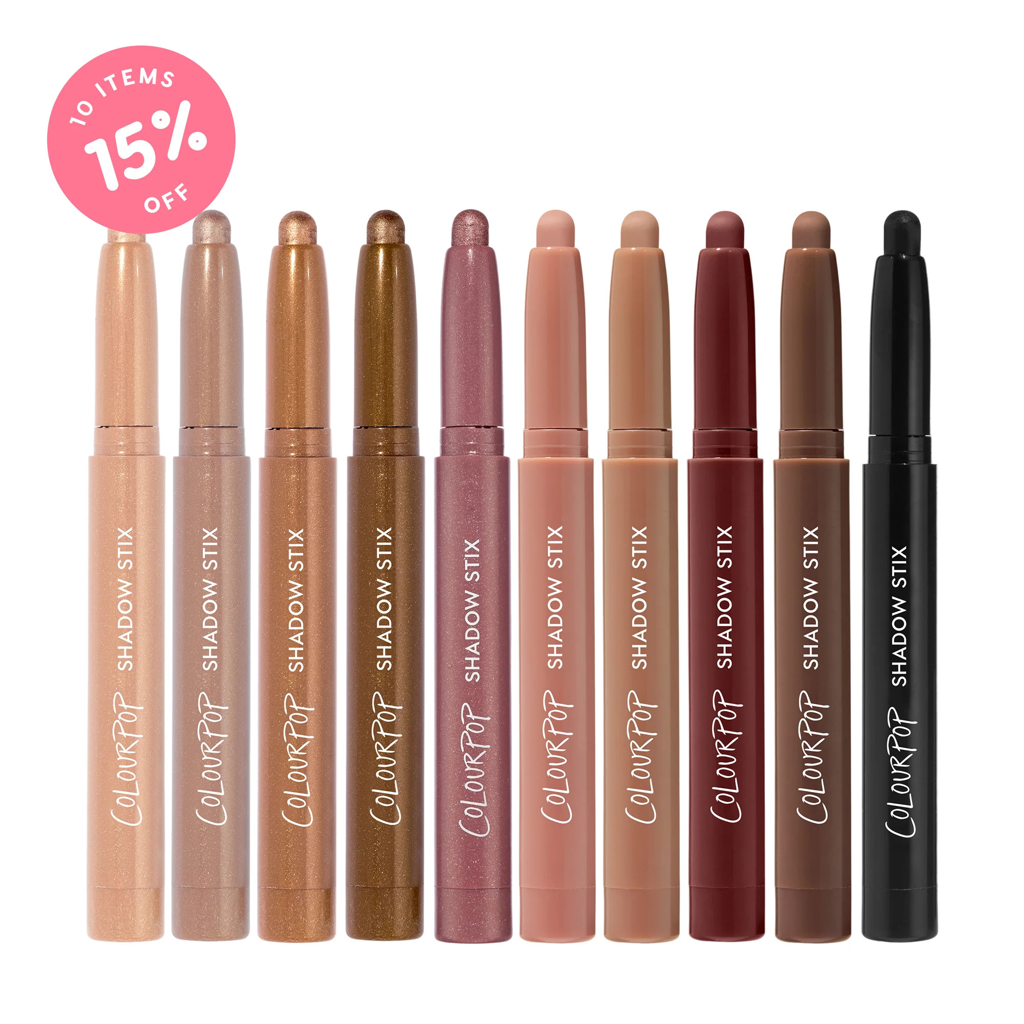 Shop Shadow Stix Neutral Swipe Valut | ColourPop® | Colourpop