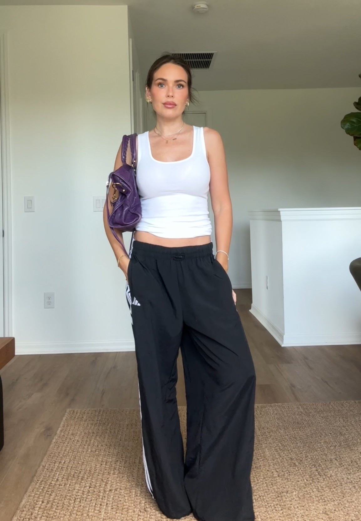 Outfit is from Amazon! 

Wearing an xs in the gap tank and a m in the adidas pants 

#LTKBeauty #LTKStyleTip #LTKFindsUnder50