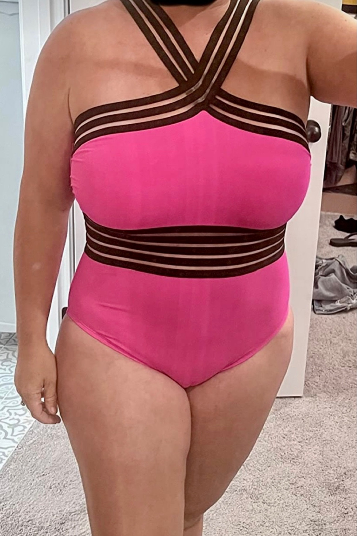 This one piece swimsuit on Amazon is perfect for women with a large bust!

Amazon swimsuit, one piece swimsuit on Amazon, pink swimsuit, plus size swimsuit, swimsuit for large bust 

#LTKunder50 #LTKcurves #LTKswim