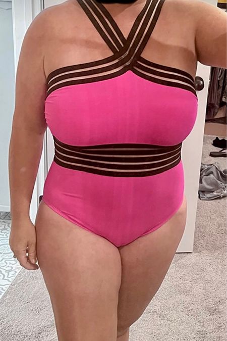 This one piece swimsuit on Amazon is perfect for women with a large bust!

Amazon swimsuit, one piece swimsuit on Amazon, pink swimsuit, plus size swimsuit, swimsuit for large bust 

#LTKunder50 #LTKcurves #LTKswim