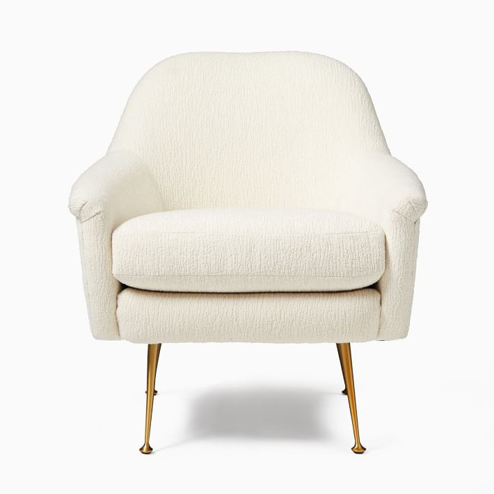 Phoebe Chair - Metal Legs | West Elm (US)