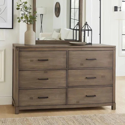 6 Drawer Double Dresser | Wayfair North America