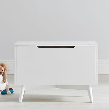 Mid-Century Toy Chest - White | West Elm (US)