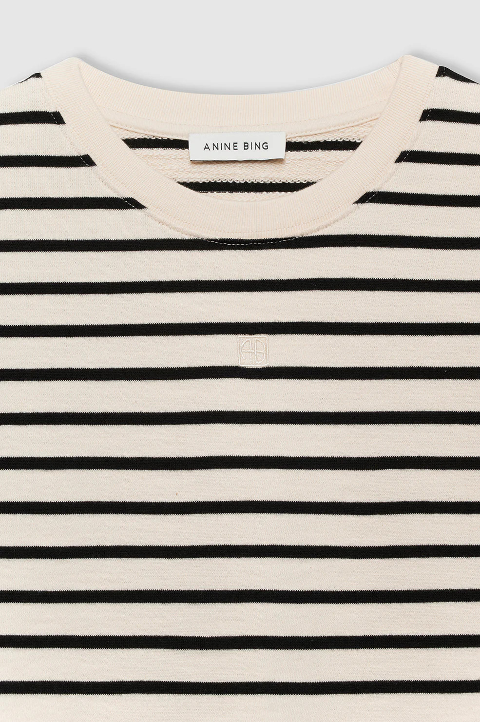 Myers Cropped Tee | Anine Bing