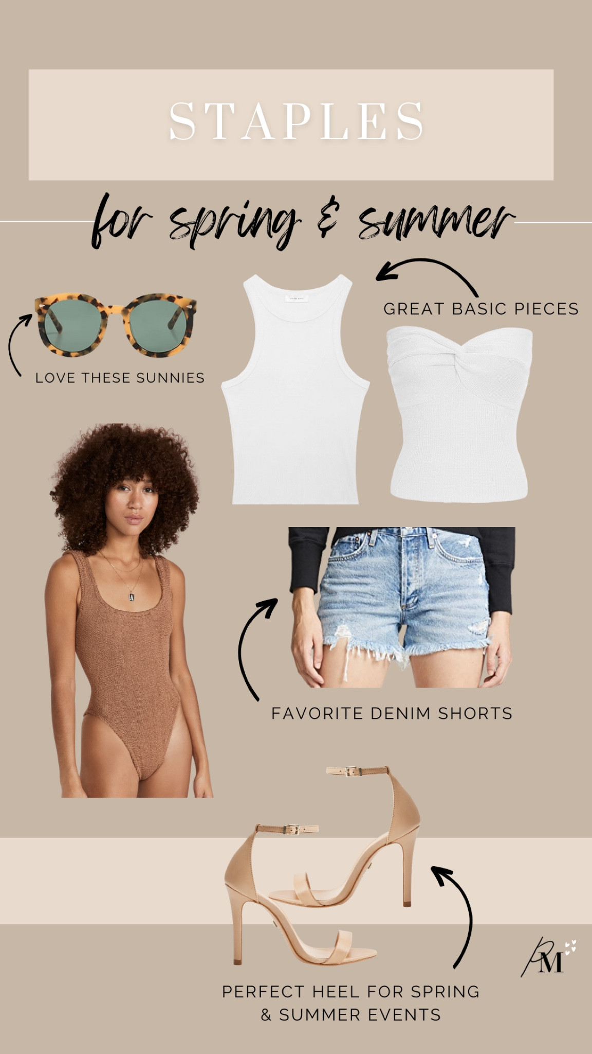 spring & summer staple pieces 

#LTKunder100 #LTKstyletip #LTKFind