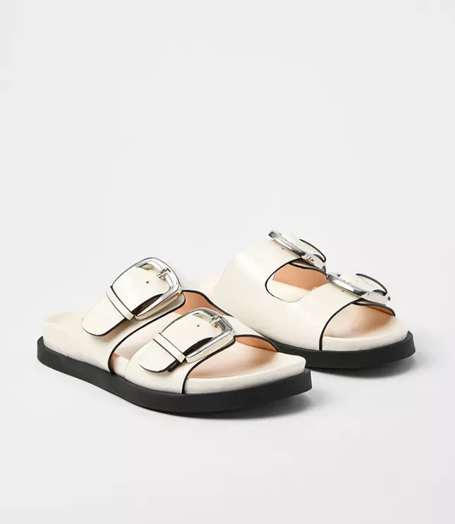 Lou & Grey Double Strap Molded Sandals | LOFT