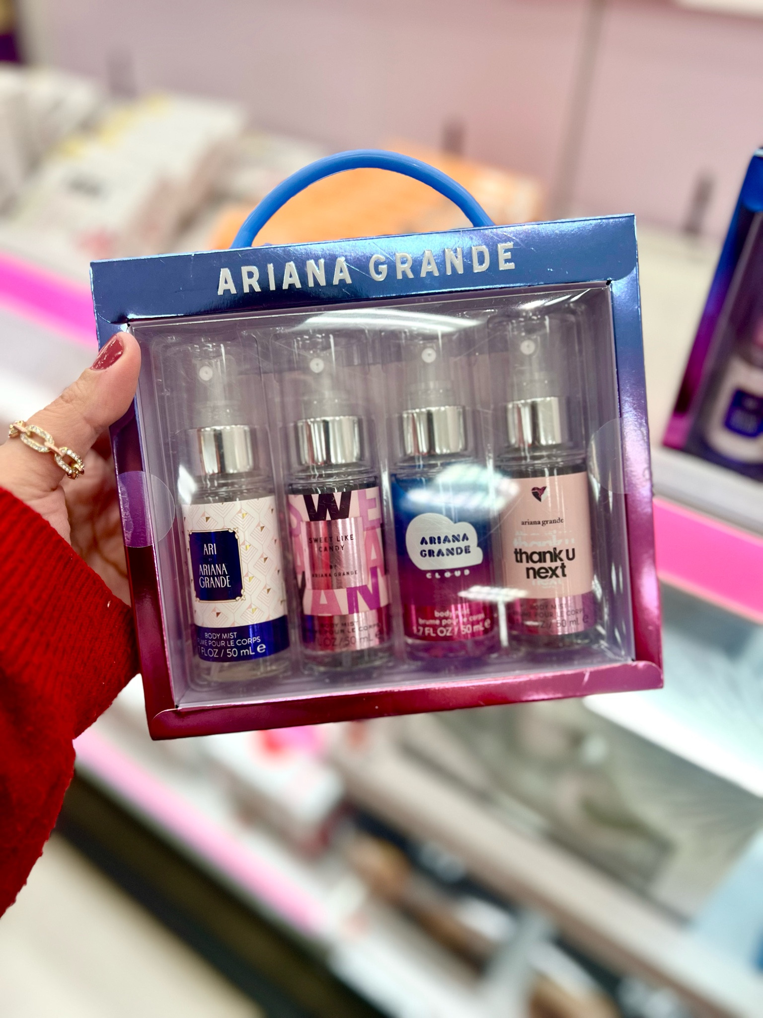 Ariana Grande Thank U Next Body Mist Set - 6.8 fl oz/4pc - Ulta Beauty

#LTKBeauty #LTKGiftGuide #LTKFindsUnder50