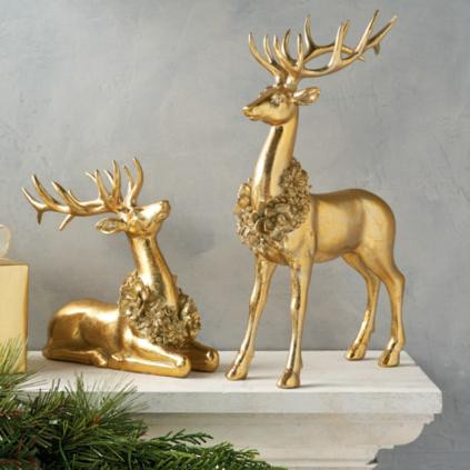 Mantel Standing Deer | Frontgate