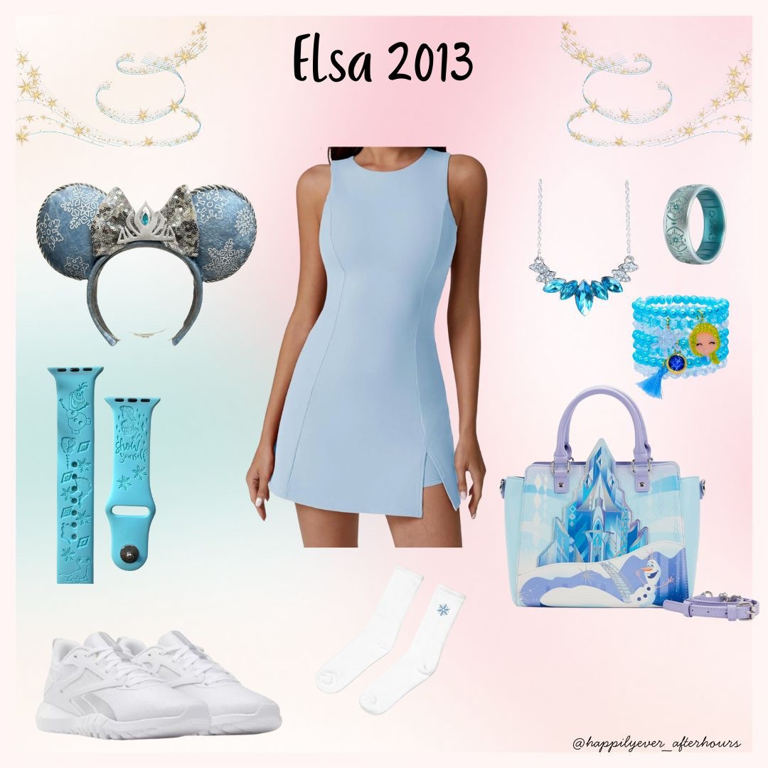 Elsa athletic Disney outfit! 🤍✨

#LTKActive #LTKTravel #LTKFindsUnder50