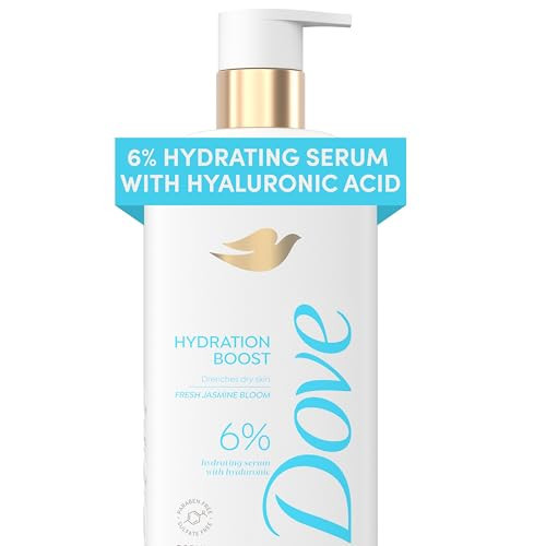 Dove Serum Body Wash Hydration Boost actively drenches dry skin with Hyaluronic Acid Serum 18.5 Fl Oz | Amazon (US)