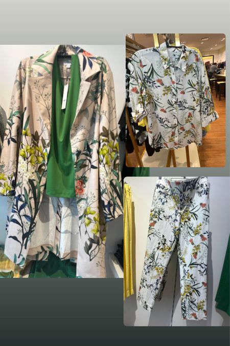 Florals trending. These 3 pieces are all so versatile. Wear the tunic length jacket over pants, column dress or even shorts. The blouse and pants make the cutest set. Check out Chico’s for more florals. 


#LTKover40 #LTKSeasonal #LTKstyletip