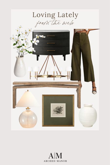 Loving lately!


Home  home finds  spring home decor  spring  home  spring home favorites  most loved  spring style  women’s spring pants  neutral home finds  arched manor  

#LTKSeasonal #LTKhome #LTKstyletip