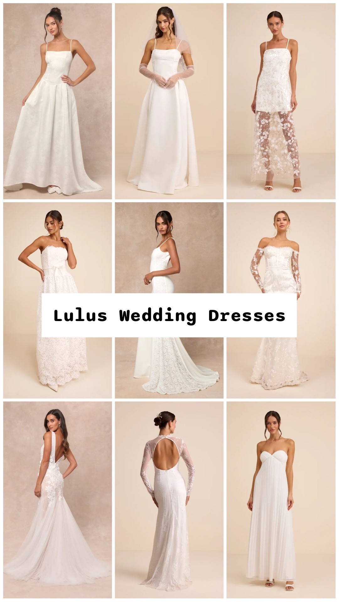 Affordable best selling wedding dresses at Lulus. Starting at $99.

Reception dress, second look dress, courthouse elopement dress, long white dress, minimalist wedding dress, or microwedding dress.

#LTKWedding #LTKSeasonal